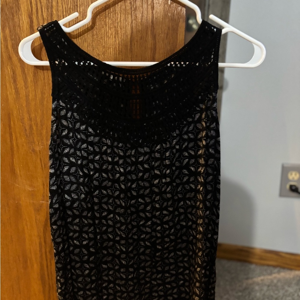 Elegant Black Lace Dress